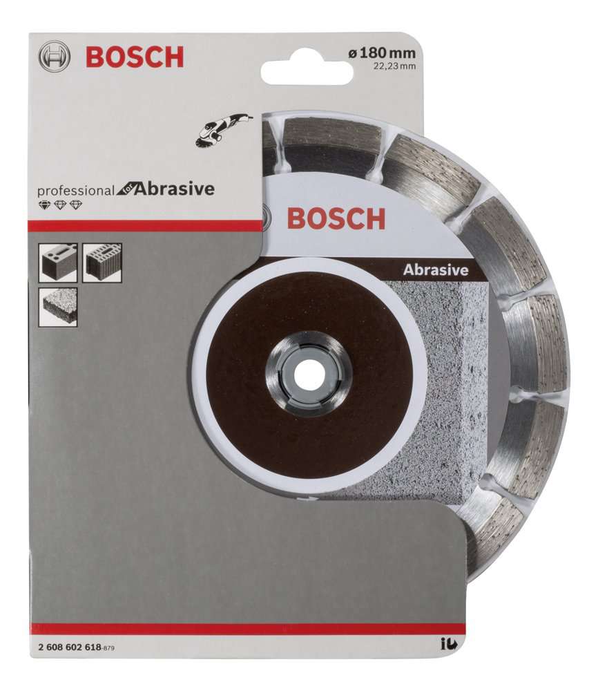 Bosch - Standard Seri Aşındırıcı Malzemeler İçin Elmas Kesme Diski 180 mm