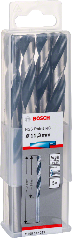 Bosch - HSS-PointeQ Metal Matkap Ucu 11,3 mm 5'li