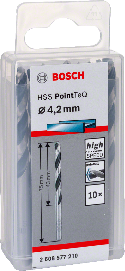 Bosch - HSS-PointeQ Metal Matkap Ucu 4,2 mm 10'lu