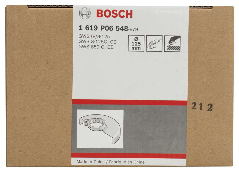 Bosch - Taşlama için Siperlik 125 mm