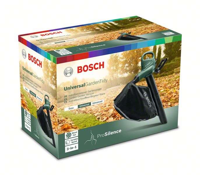 Bosch Universal Garden Tidy Yaprak Toplama/Üfleme Makinesi