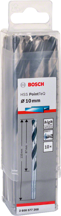 Bosch - HSS-PointeQ Metal Matkap Ucu 10,0 mm 10'lu