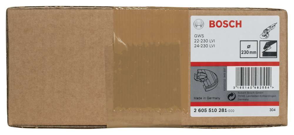Bosch - Kapaksız koruma siperi 230 mm