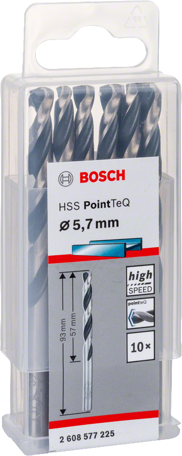 Bosch - HSS-PointeQ Metal Matkap Ucu 5,7 mm 10'lu