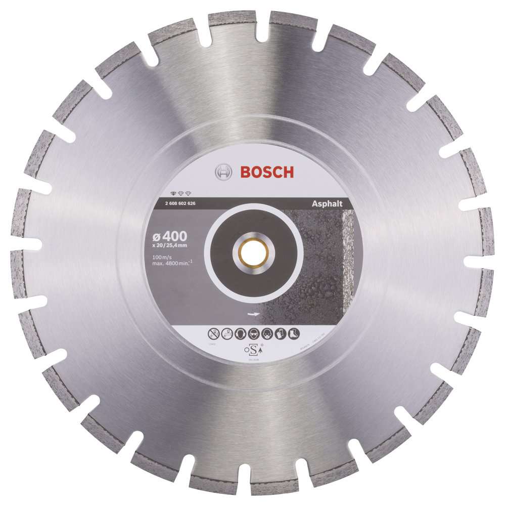 Bosch - Standard Seri Asfalt İçin Elmas Kesme Diski 400 mm