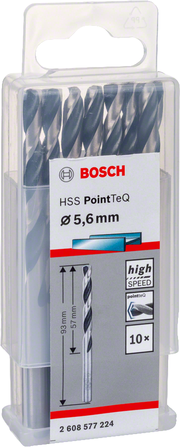 Bosch - HSS-PointeQ Metal Matkap Ucu 5,6 mm 10'lu