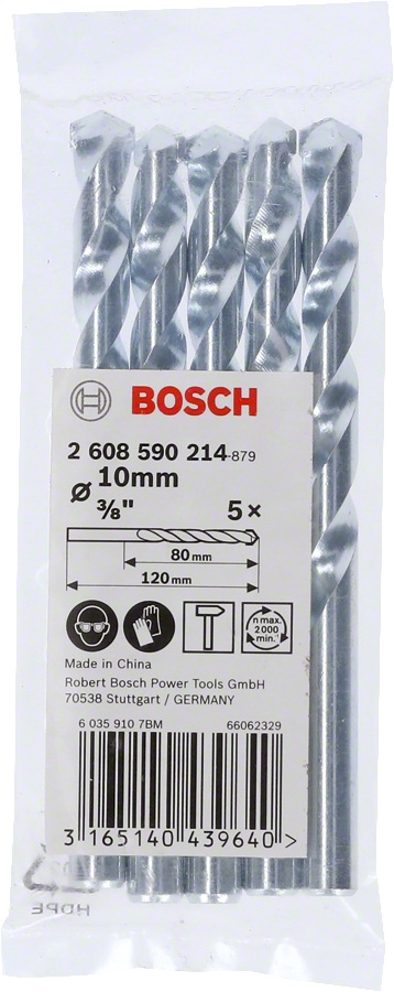 Bosch - cyl-1 Serisi, Beton Matkap Ucu 10*120 mm 5'li Paket