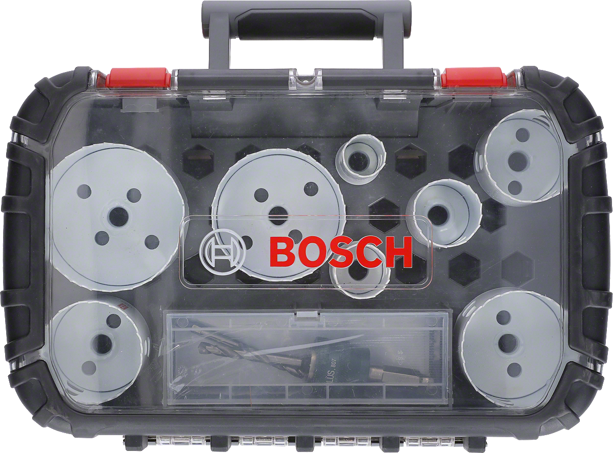 Bosch - Yeni Progressor Serisi Delik Açma Testeresi (Panç) Seti 11 Parça Ø 25-32-40-54-60-68-76-86 mm