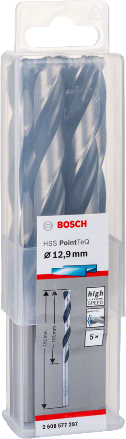 Bosch - HSS-PointeQ Metal Matkap Ucu 12,9 mm 5'li