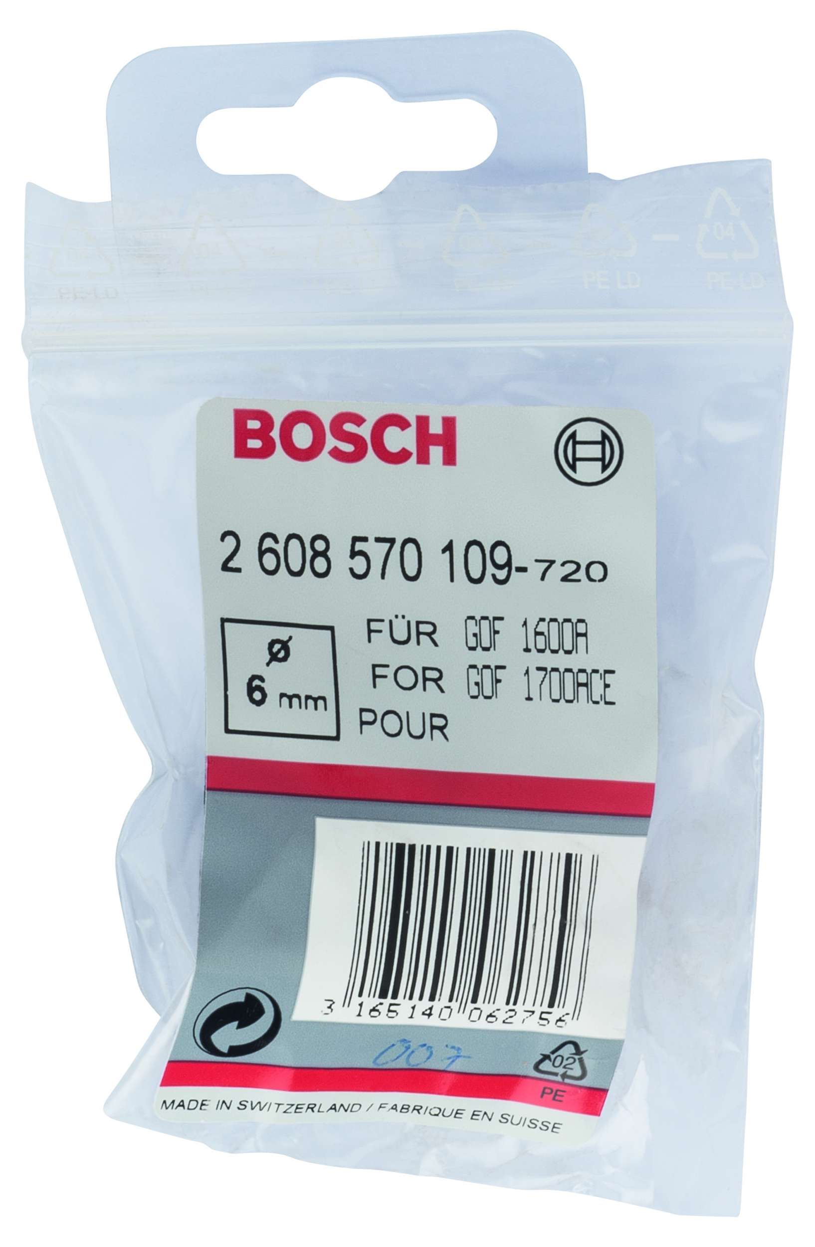 Bosch - 6 mm cap 27 mm Anahtar Genisligi Penset
