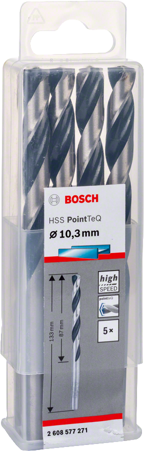 Bosch - HSS-PointeQ Metal Matkap Ucu 10,3 mm 5'li