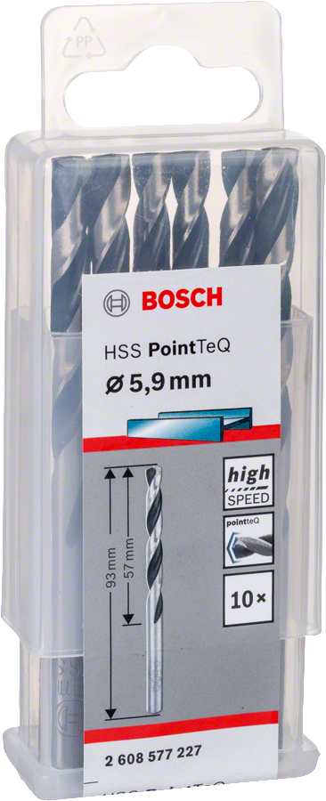 Bosch - HSS-PointeQ Metal Matkap Ucu 5,9 mm 10'lu