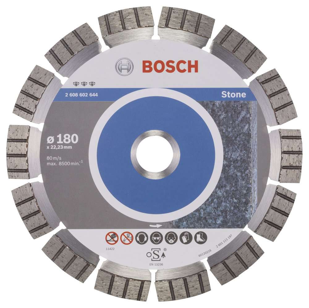 Bosch - Best Serisi Taş İçin Elmas Kesme Diski 180 mm