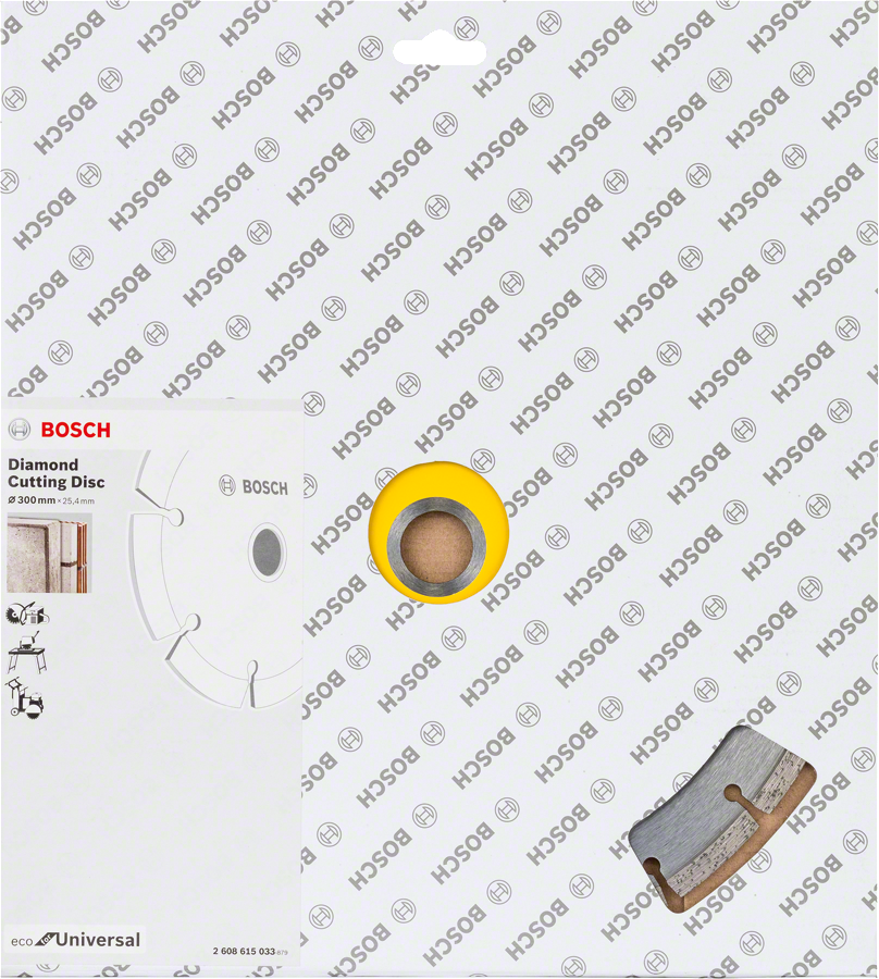 Bosch - Ekonomik Seri Genel Yapı Malzemeleri İçin Elmas Kesme Diski 300 mm