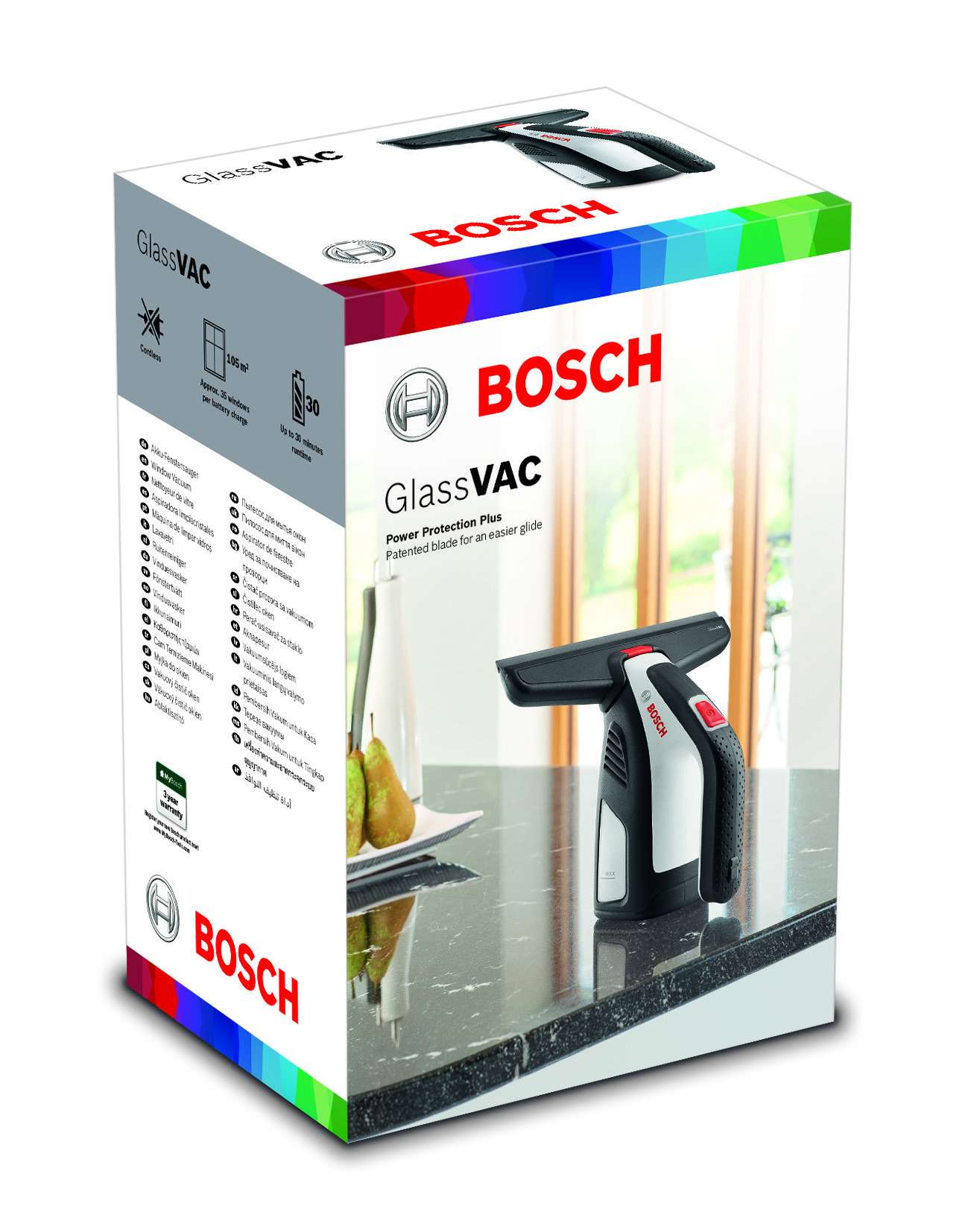 Bosch EasyGlassVac Akülü Cam Temizleme Makinesi