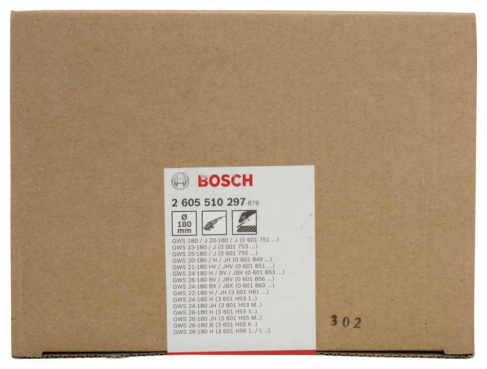 Bosch - Kodlamalı Koruma Siperliği 180 mm