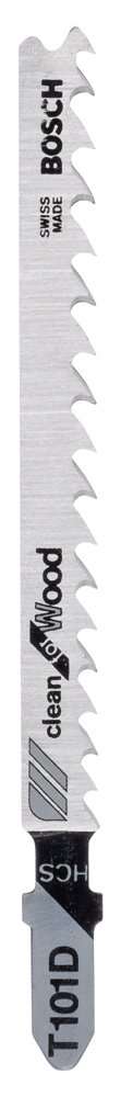 Bosch - Temiz Kesim Serisi Ahşap İçin T 101 D Dekupaj Testeresi Bıçağı - 100'Lü Paket