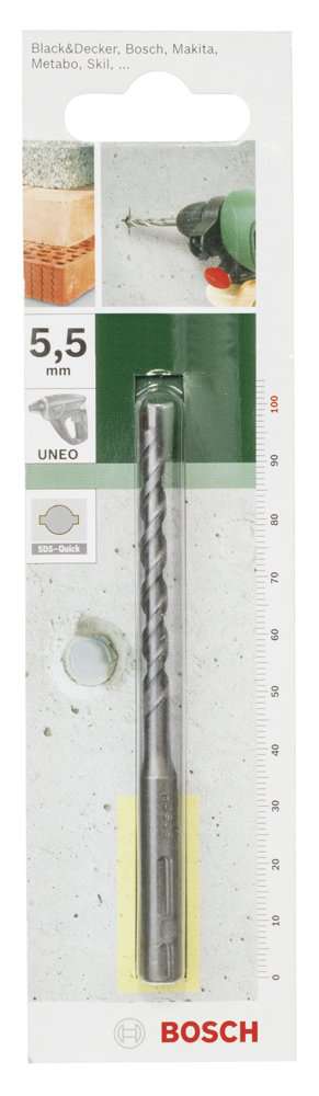 Bosch - SDS-Quick, Uneo için Beton Matkap Ucu 5,5*100 mm