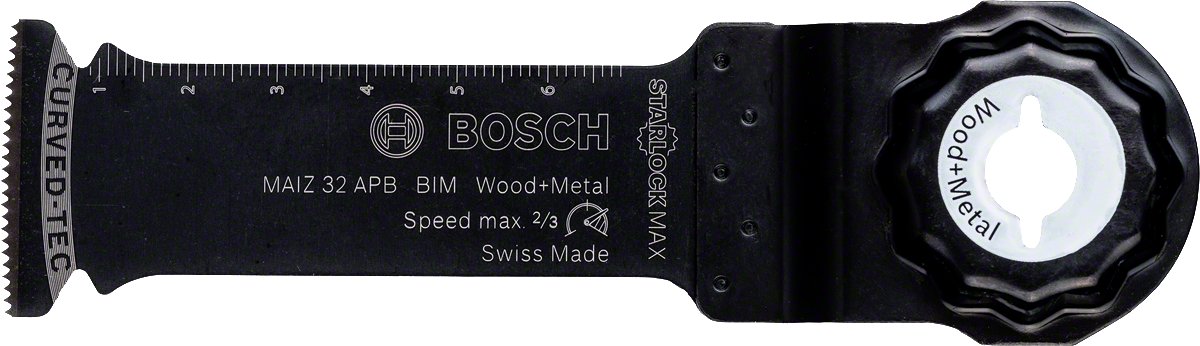 Bosch - Starlock Max - MAIZ 32 APB - BIM Ahşap ve Metal İçin Daldırmalı Testere Bıçağı 1'li