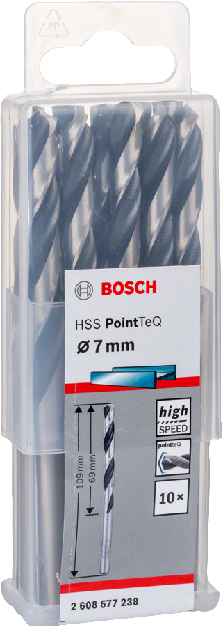 Bosch - HSS-PointeQ Metal Matkap Ucu 7,0 mm 10'lu