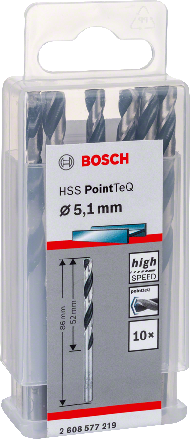 Bosch - HSS-PointeQ Metal Matkap Ucu 5,1 mm 10'lu