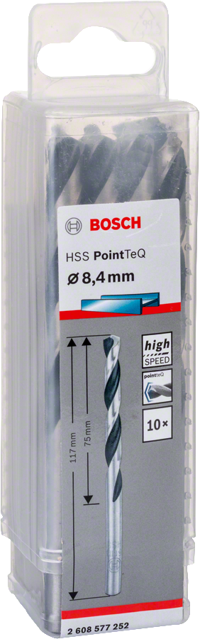 Bosch - HSS-PointeQ Metal Matkap Ucu 8,4 mm 10'lu
