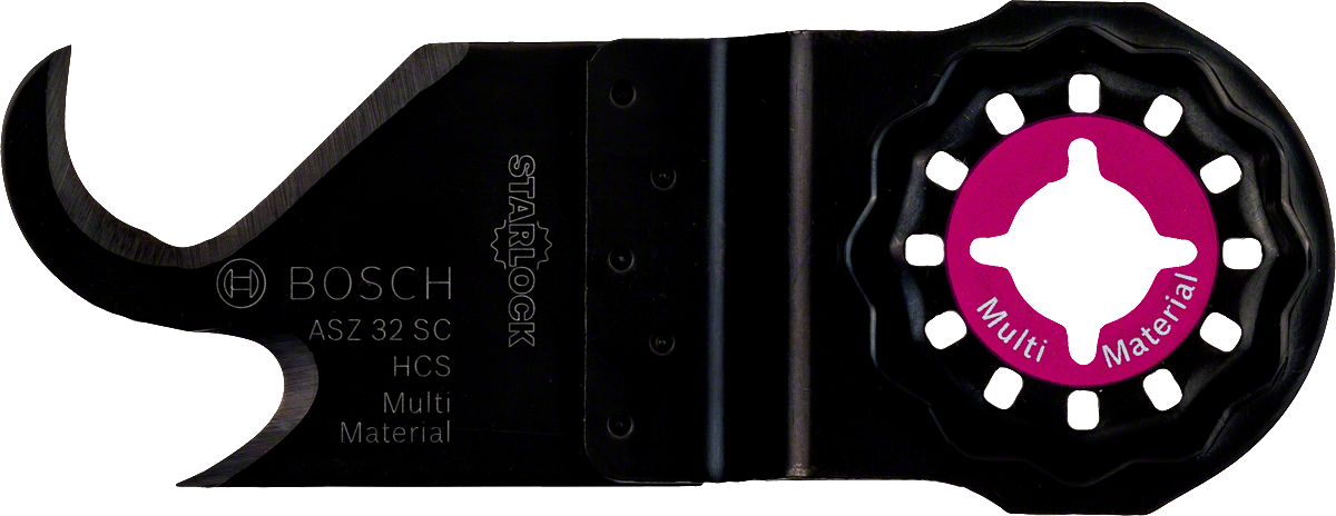 Bosch - Starlock - ASZ 32 SC - HCS Çok Amaçlı Yumuşak Malzemelerde Kesim İçin Testere Bıçağı 1'li
