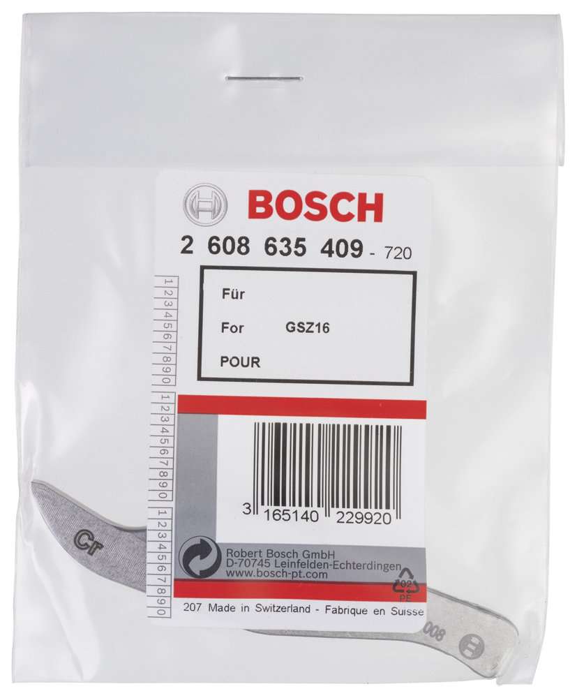 Bosch - GSZ 160 Krom Çelik Bıçak (Inox için)