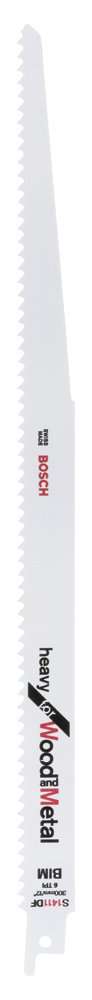 Bosch - Heavy Serisi Ahşap Ve Metal için Panter Testere Bıçağı S 1411 DF - 25'li