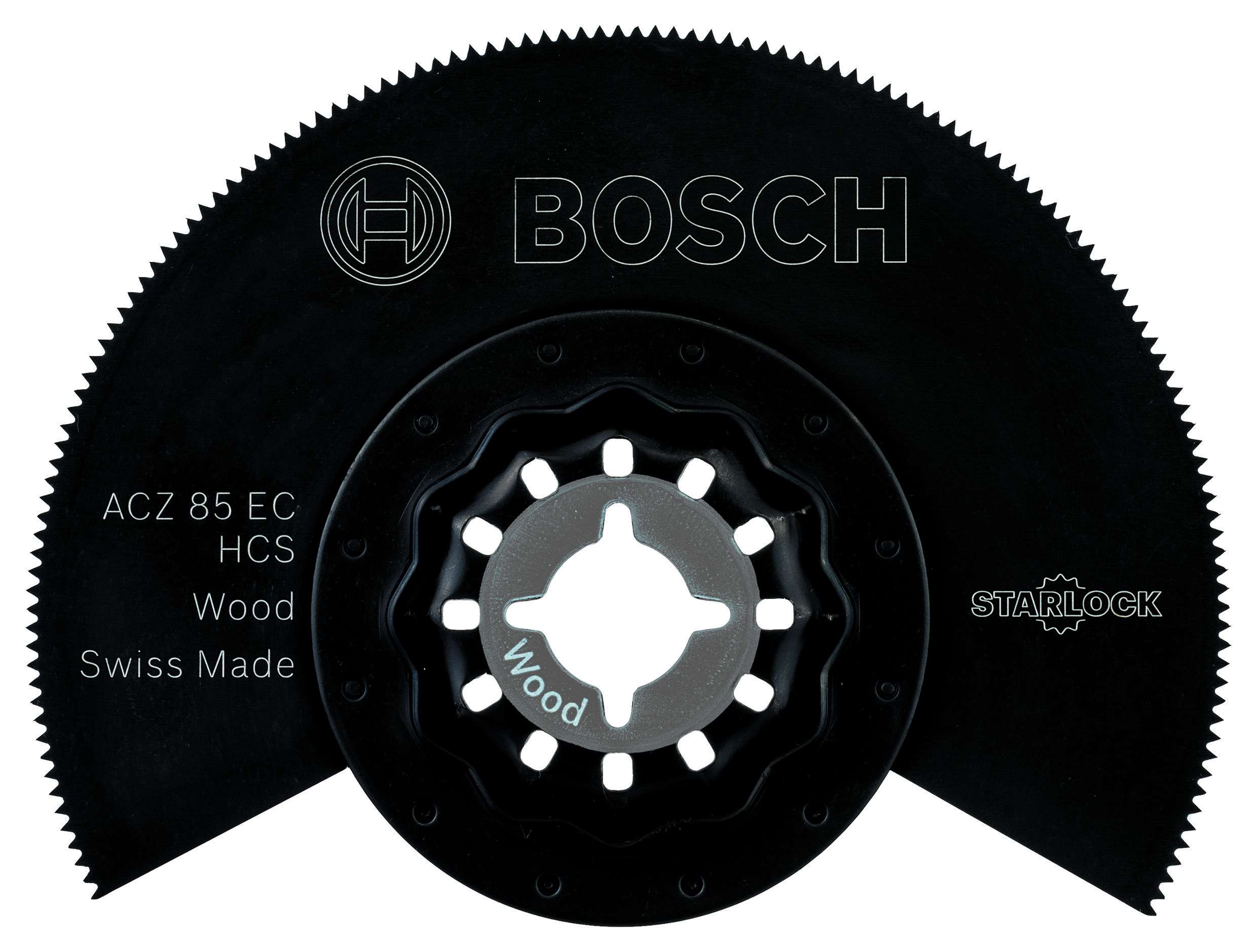 Bosch - Starlock - ACZ 85 EC - HCS Ahşap İçin Segman Testere Bıçağı, Bombeli 10'lu