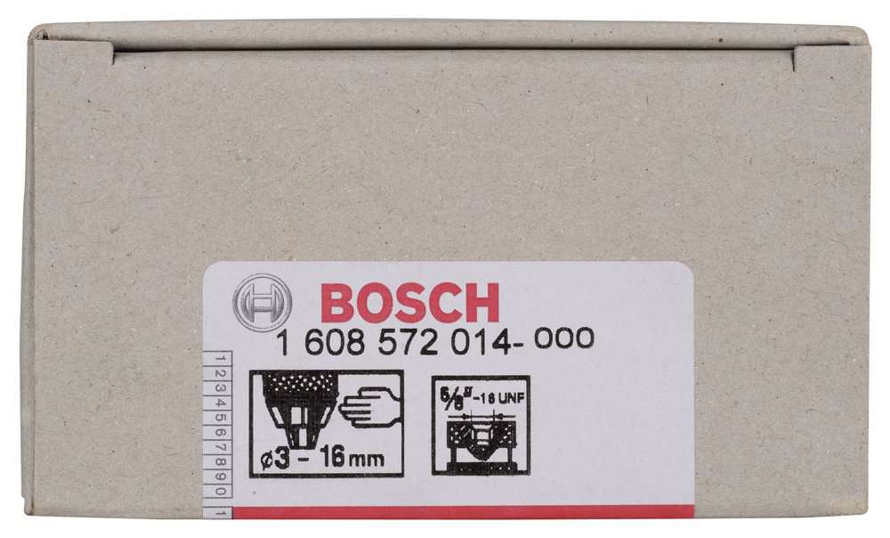 Bosch - 3-16 mm - 5/8''-16 Anahtarsız Mandren
