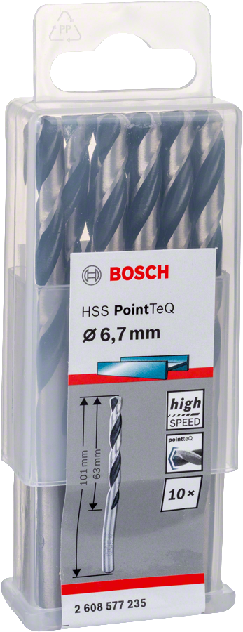 Bosch - HSS-PointeQ Metal Matkap Ucu 6,7 mm 10'lu