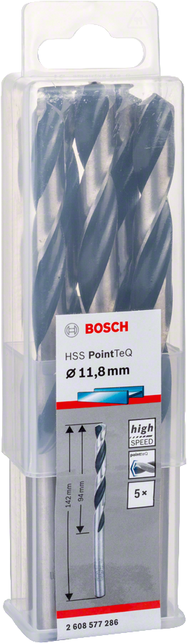Bosch - HSS-PointeQ Metal Matkap Ucu 11,8 mm 5'li