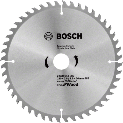 Bosch - Optiline Eco Serisi Ahşap için Daire Testere Bıçağı 230*30 48 Diş