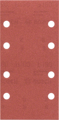 Bosch - Titreşimli Zımpara Kağıdı 10'lu, 93 x 185 mm 180 Kum 8 Delik