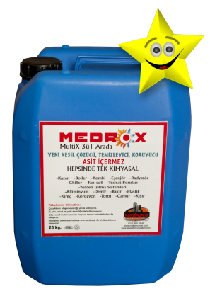 Medrox Multix Petek temizleme kimyasalı 25 Kg.