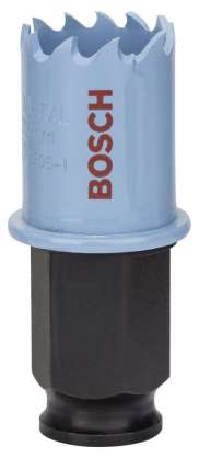 Bosch - Special Serisi Metal Ve Inox Malzemeler için Delik Açma Testeresi (Panç) 22 mm