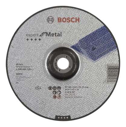 Bosch - 230*3,0 mm Expert Serisi Bombeli Metal Kesme Diski (Taş)