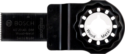 Bosch - Starlock - AIZ 20 AB - BIM Ahşap ve Metal İçin Daldırmalı Testere Bıçağı 5'li
