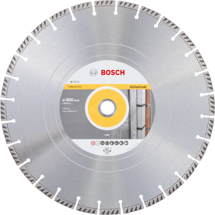 Bosch - Standard Seri Genel Yapı Malzemeleri ve Metal İçin Elmas Kesme Diski 400*25,4 mm