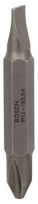 Bosch - Çift Taraflı Vidalama ucu PH2xS1,0x5,5*45 mm 1'li