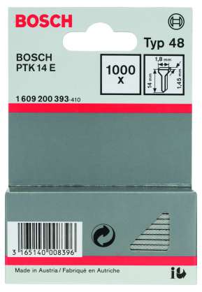 Bosch - Zımba Çivisi 14mm PTK 14/3,6 V