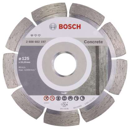 Bosch - Standard Seri Beton İçin Elmas Kesme Diski 125 mm