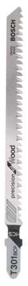 Bosch - Hassas Kesim Serisi Ahşap İçin T 301 BCP Dekupaj Testeresi Bıçağı - 25'Li Paket