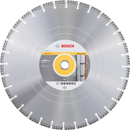 Bosch - Standard Seri Genel Yapı Malzemeleri ve Metal İçin Elmas Kesme Diski 450*25,4 mm