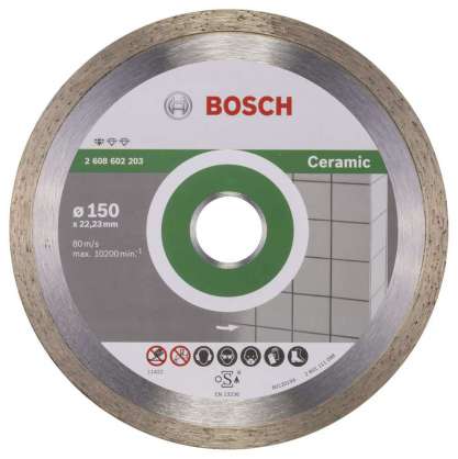 Bosch - Standard Seri Seramik İçin Elmas Kesme Diski 150 mm