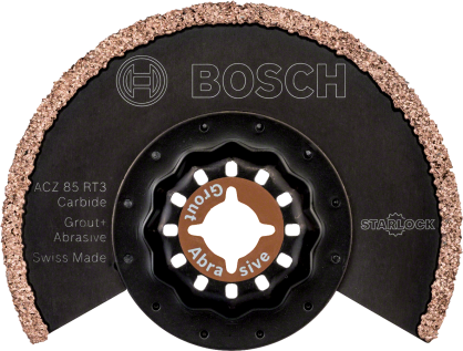 Bosch - Starlock - ACZ 85 RT3 - Carbide RIFF Zımpara Uçlu Segman Testere Bıçağı 30 Kum Kalınlığı 1'li