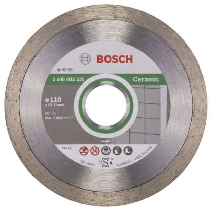 Bosch - Standard Seri Seramik İçin Elmas Kesme Diski 110 mm