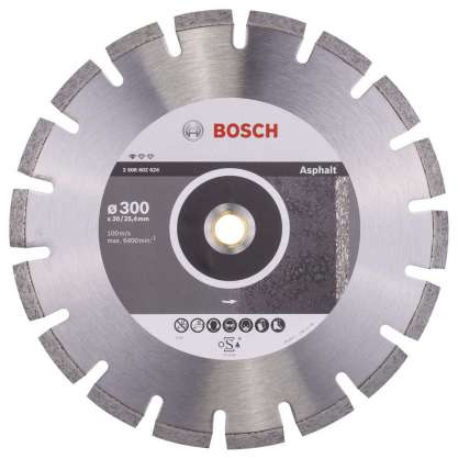 Bosch - Standard Seri Asfalt İçin Elmas Kesme Diski 300 mm