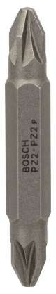 Bosch - Çift Taraflı Vidalama ucu PZ2xPZ2*45 mm 1'li